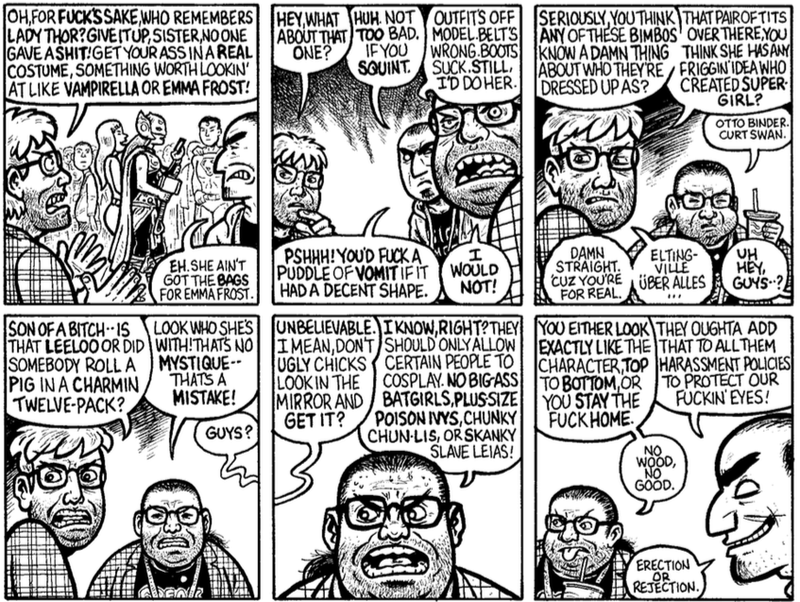 Illustration for article titled In Eltingville Club, The Worst Nerds in the World Have Grown Up and It’s Just Awful